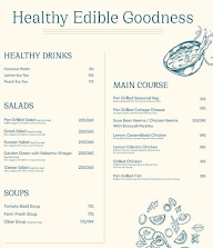 The Health Cafe menu 8