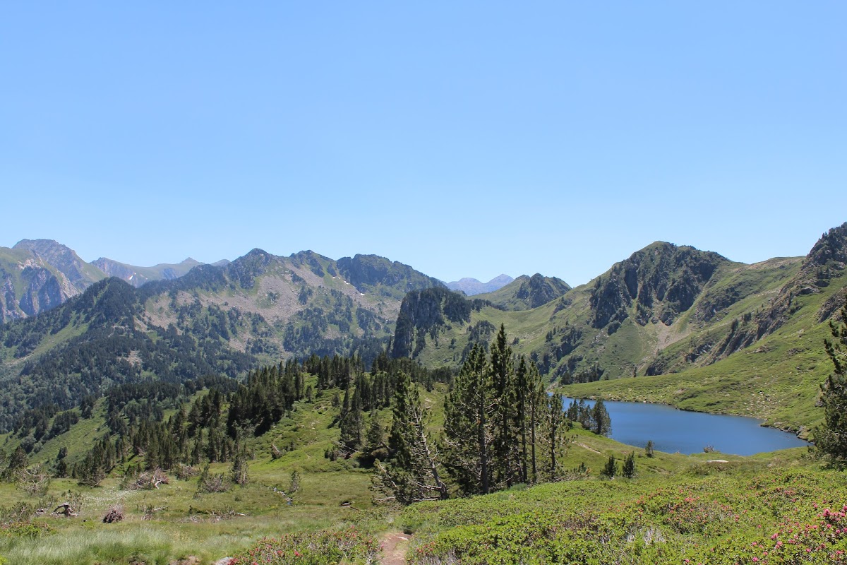 Le pic de Tarbesou, le lac Bleu et le lac Noir IMG_3628