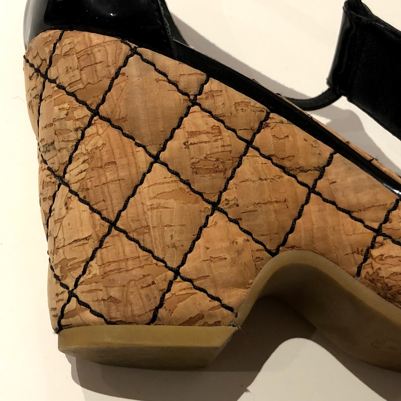 Chanel Cork Sandals