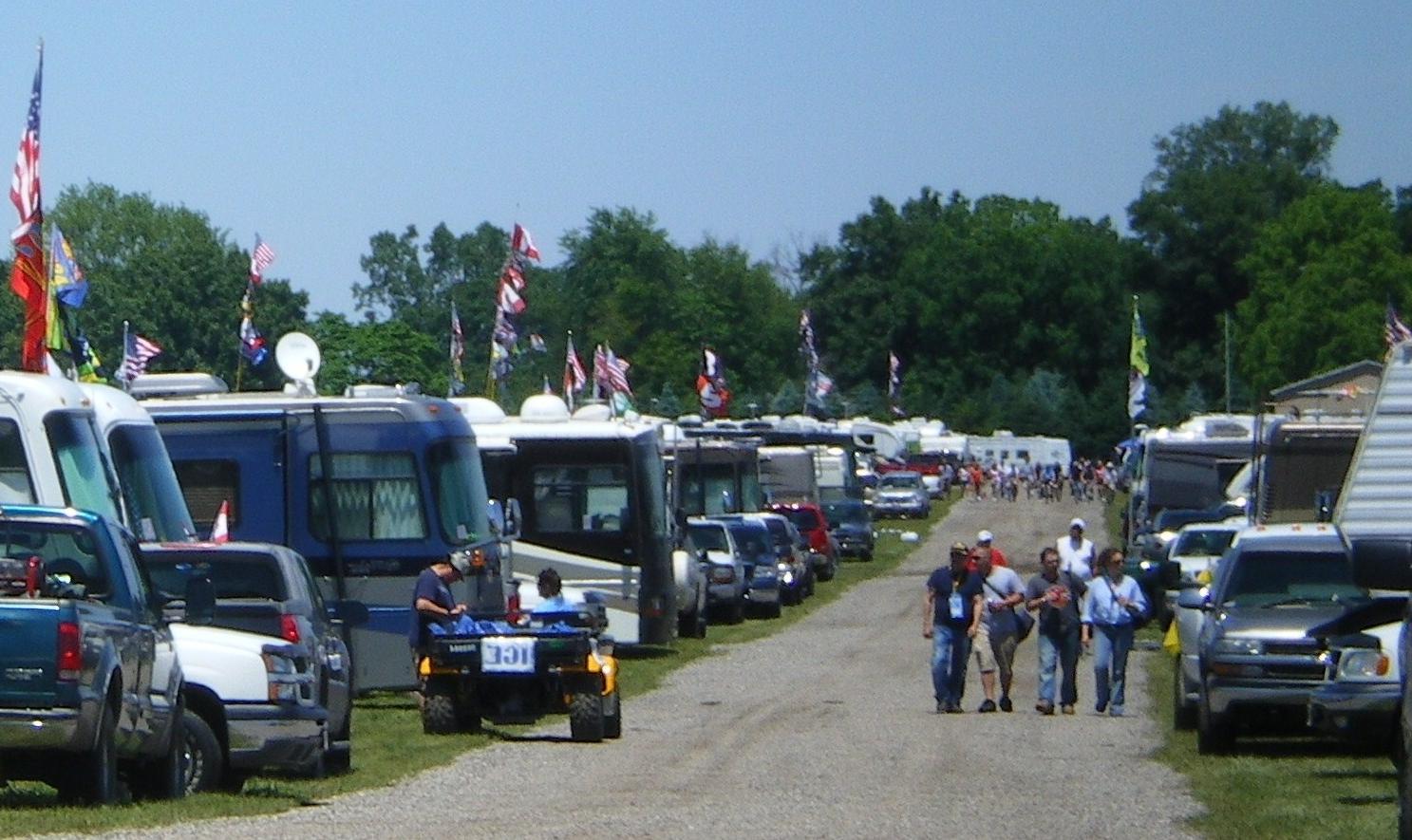 NASCAR race at Michigan