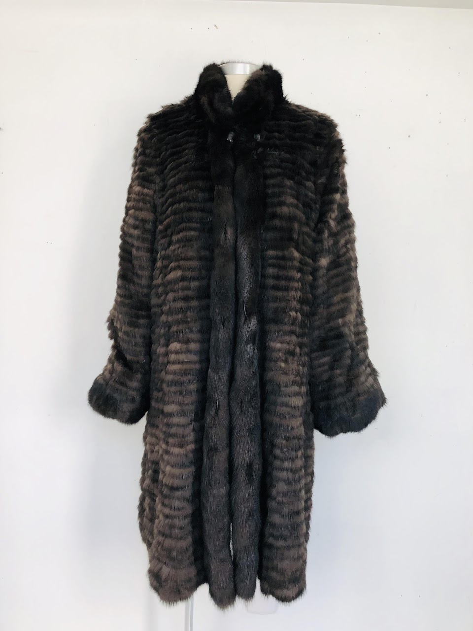 Sable Fur/Silk Reversible Coat