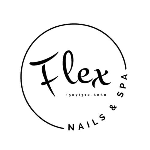 Flex Nails & Spa logo