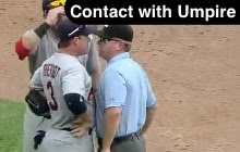 Physical Contact with Umpire