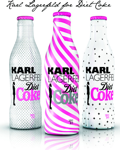 karl lagerfeld designs. Karl Lagerfeld and Diet Coke