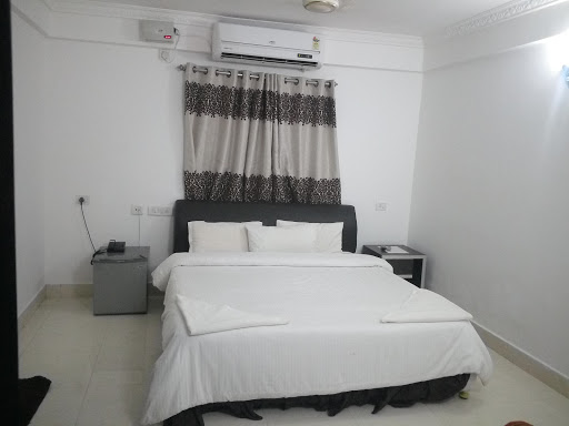 Hotel Sai Paradise, 1st floor chitravathi road,, saijyothi complex, Puttaparthi, Andhra Pradesh 515134, India, Indoor_accommodation, state AP