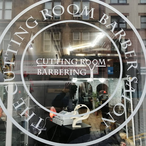 Cutting Room Barber Salon logo