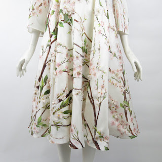 Dolce & Gabbana NEW Floral Applique Dress Sz. 38