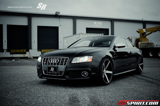 SR Auto Audi S5 with 20 Inch CV3 Vossen Wheels