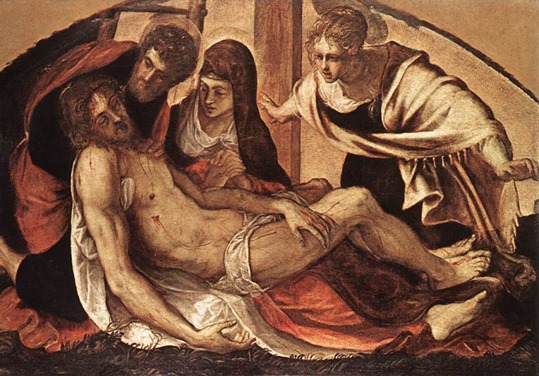 tintoretto pietà  brera