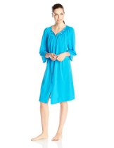 <br />Miss Elaine Women's Tricot Short Robe