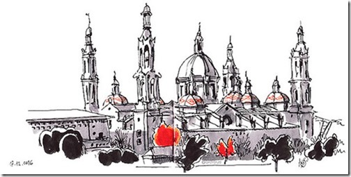 catedral de  zaragoza