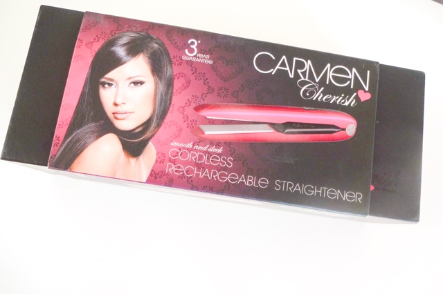 carmen mini hair straightener