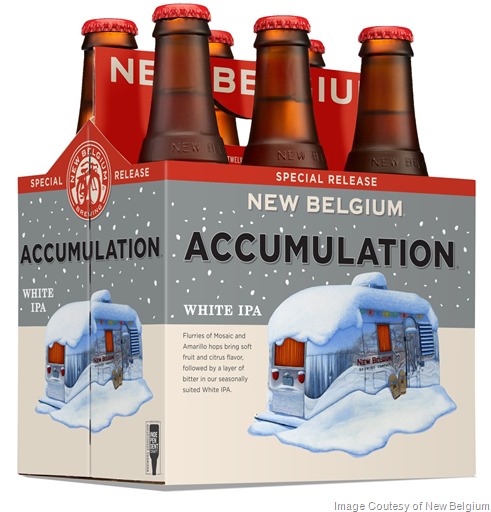 New Belgium Brewing Welcomes Winter with Accumulation White IPA