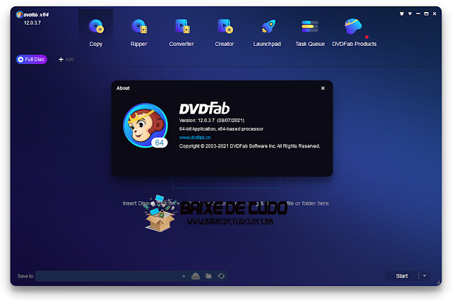 DVDFab v12.0.3.7 + Crack -Baixe de tudo