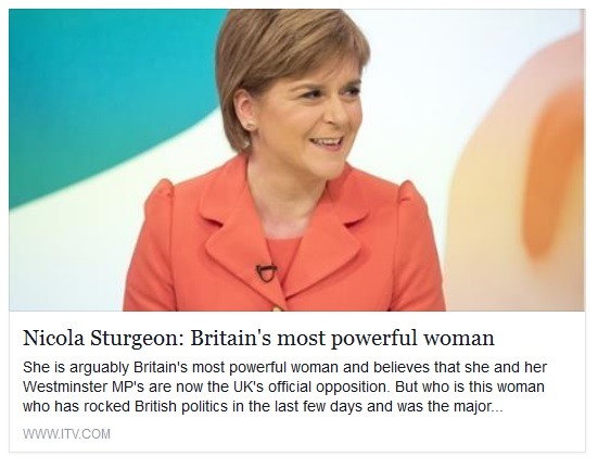 Nicola Sturgeon britain's