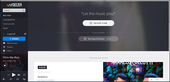 Widget com player para ouvir músicas no seu blog - Visual Dicas