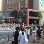 world porters crossing in yokohama in Yokohama, Japan 