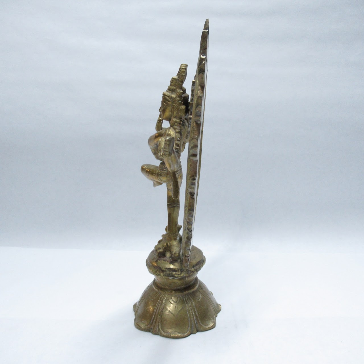 Dancing Shiva Brass Sculpture