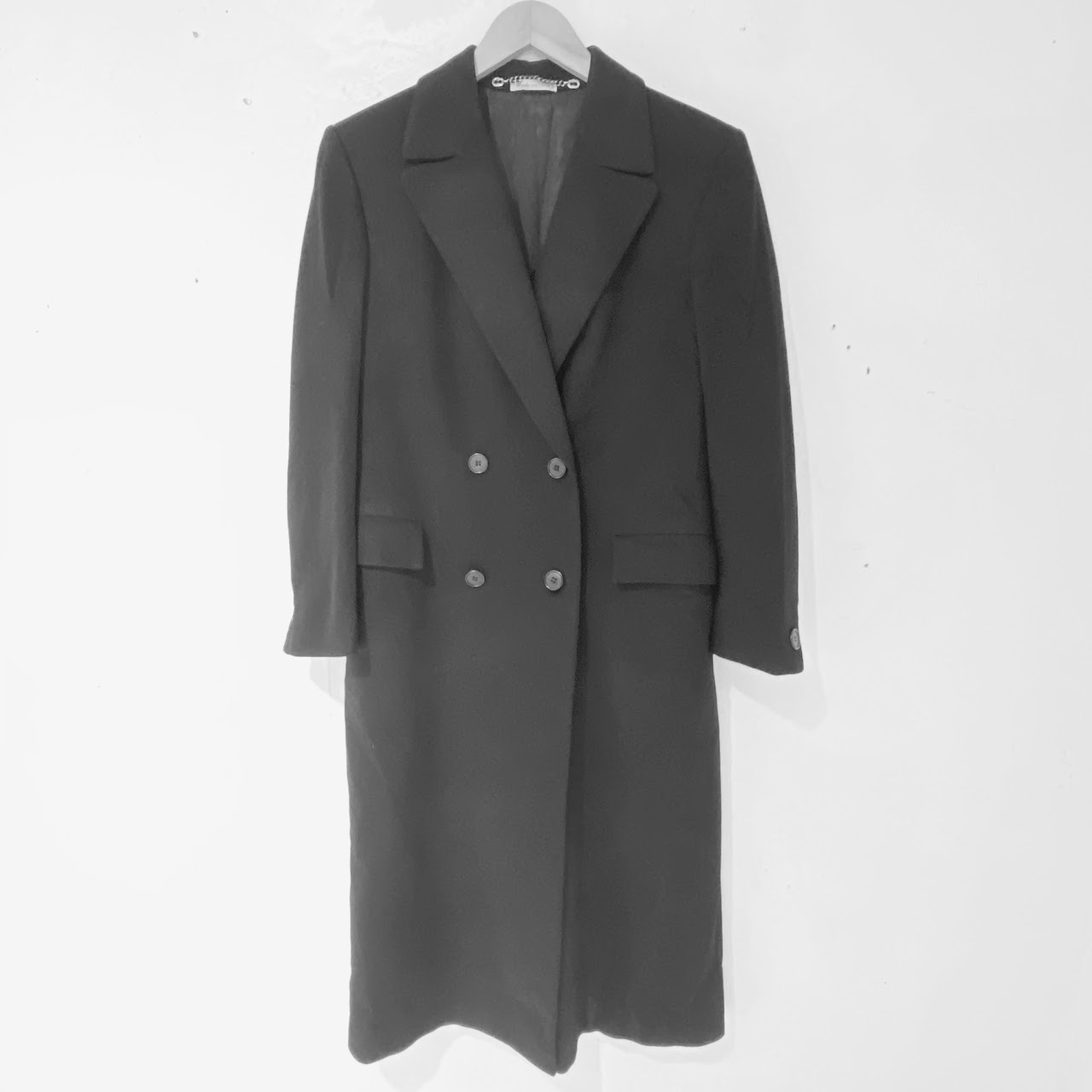 Burberry Black Cashmere Coat