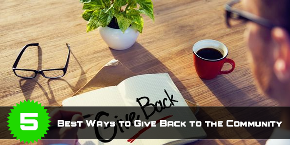 give back to community