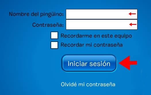 Abrir cuenta Club Penguin - 580