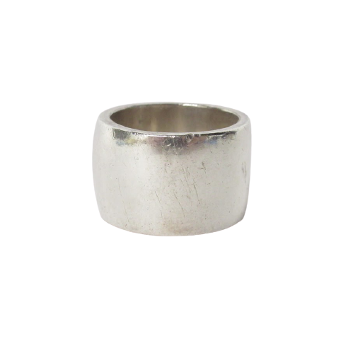 Sterling Silver Wide Band Ring