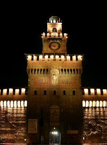 Clock tower, Castello Sfozesco