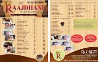 Raajdhani Bakers & Confectioners menu 3