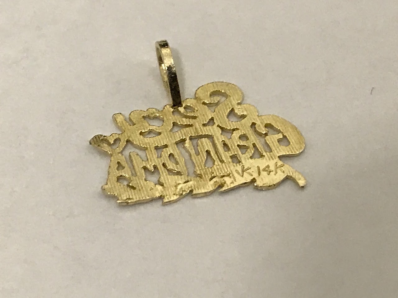 14K Gold "Sexy Grandma" Pendant