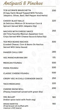 The Cafe Baraco menu 1