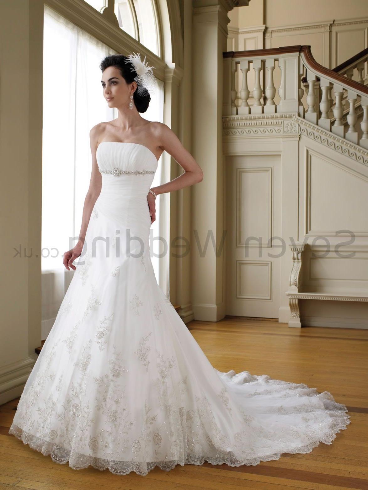 tulle wedding dress