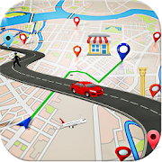 GPS Navigation GPS Route Finder : GPS Tracker maps  Icon