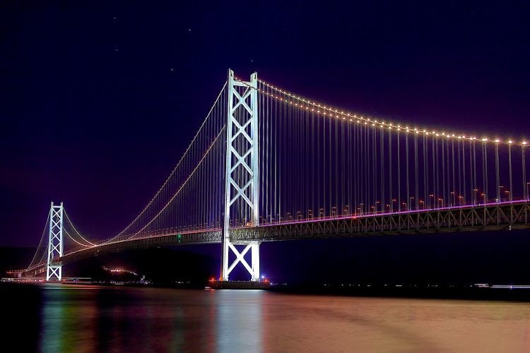 アルトワークスのHA36S・アルトワークス・一眼レフ練習中・明石大橋・Nightに関するカスタム事例の投稿画像1枚目