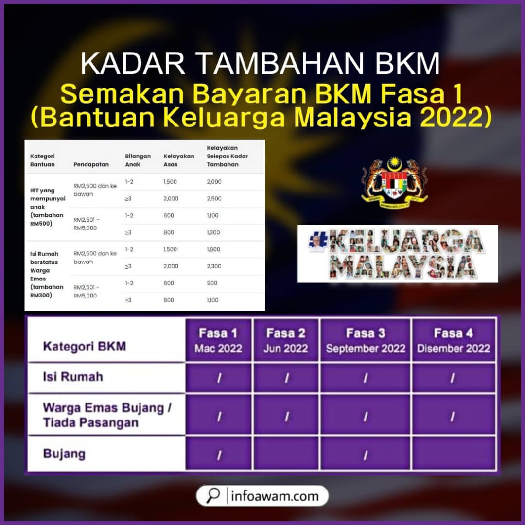 Bkm login semakan status