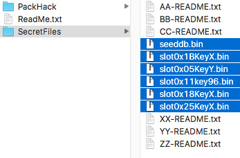 3dsのromを復号化する Wemob