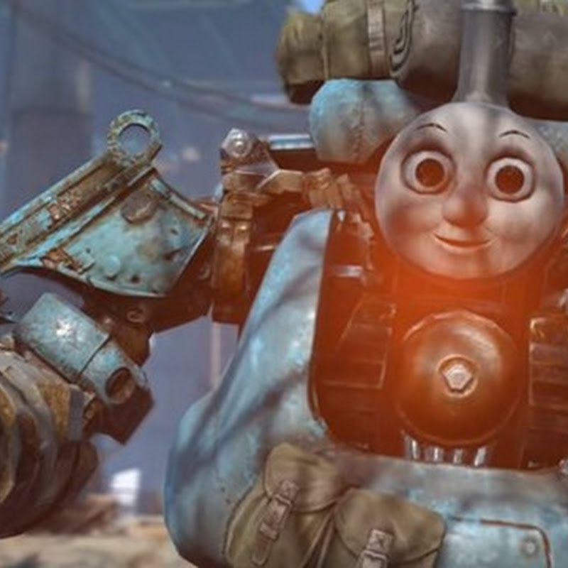 Fallout 4 Roboter sind mit einem Thomas-Gesicht viel bedrohlicher