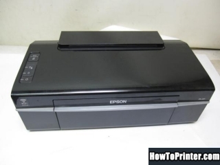 Reset Epson PX-201 printer with Epson reset software