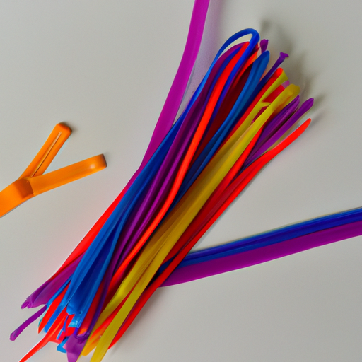 Looking for a way to make colorful nylon cable ties using a basic sewing kit? You