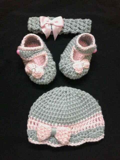 Mero`s Crochet : Mother & daughter bow hat