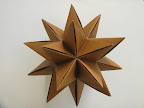 Icosahedral Star made from Star Modules on Pg 74 of Miyuki Kawamura's "Polyhedron Origami for Beginners"