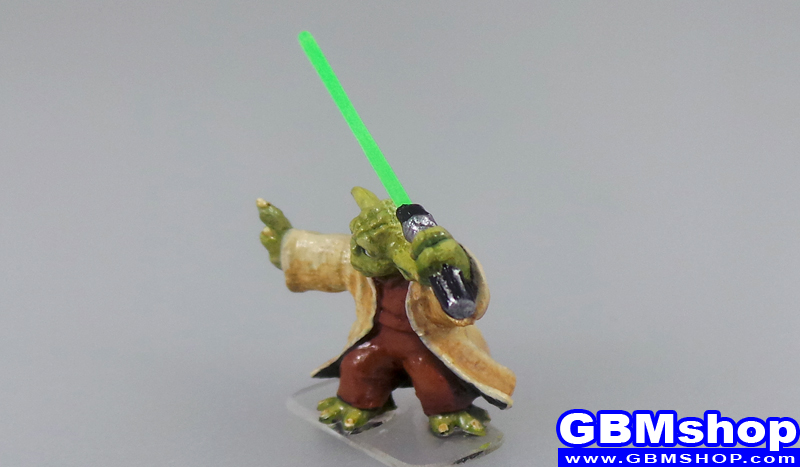 star wars miniature Imperial Assault Yoda Jedi Master #24 Revenge of the Sith Star Wars Miniatures Custom Customize and Painting