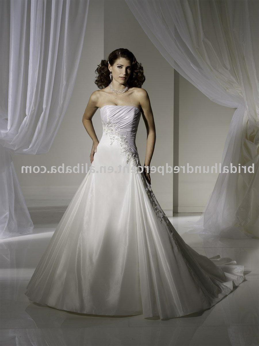 strapless wedding dresses 2011