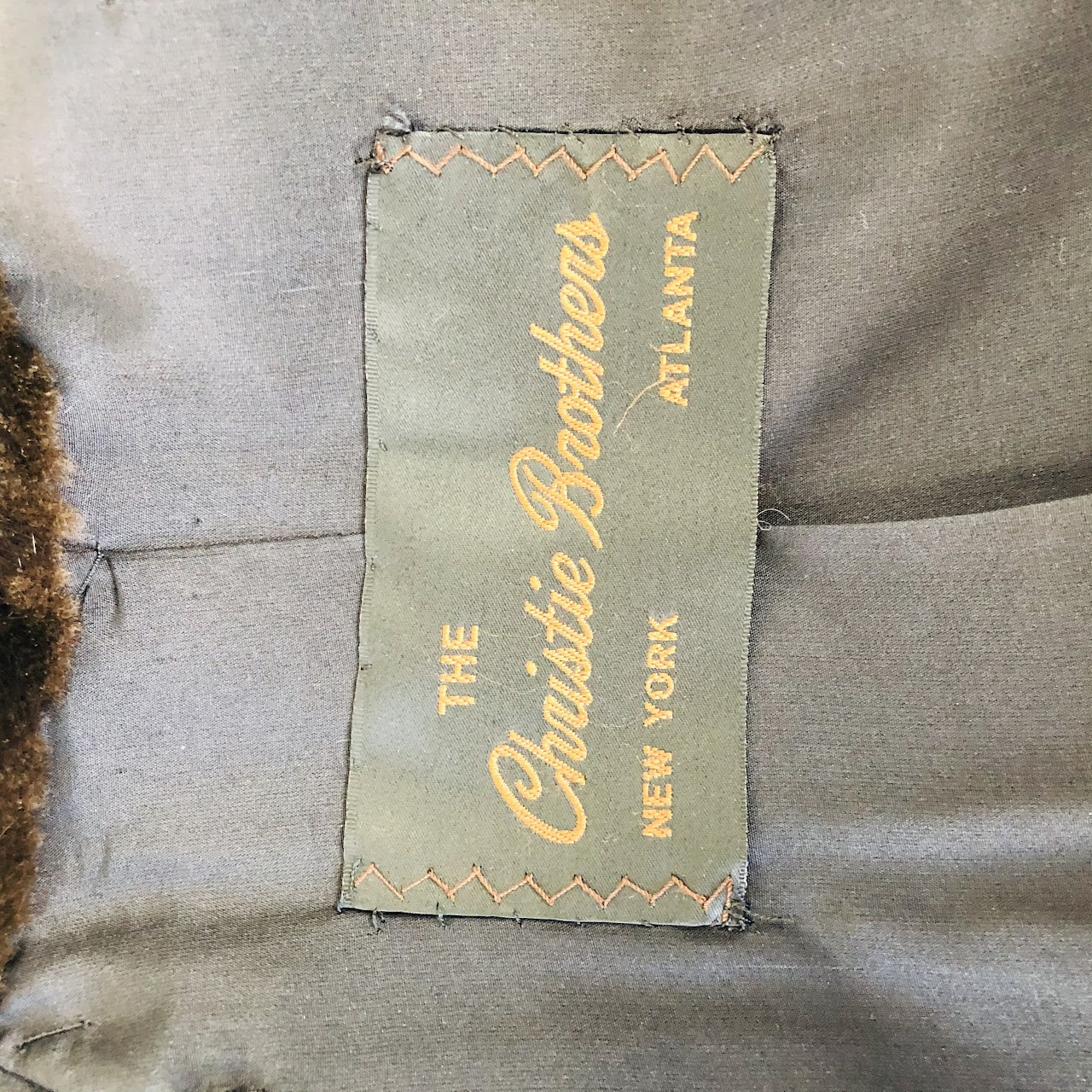 Mink Fur Christie Brothers Coat