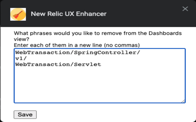 New Relic UX Enhancer Preview image 0