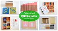 Montessori Inspired March Activities for Preschoolers