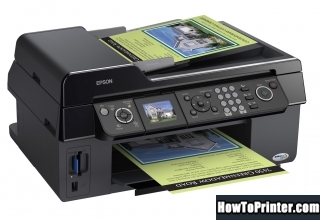 Reset Epson DX9400F printer with Epson resetter