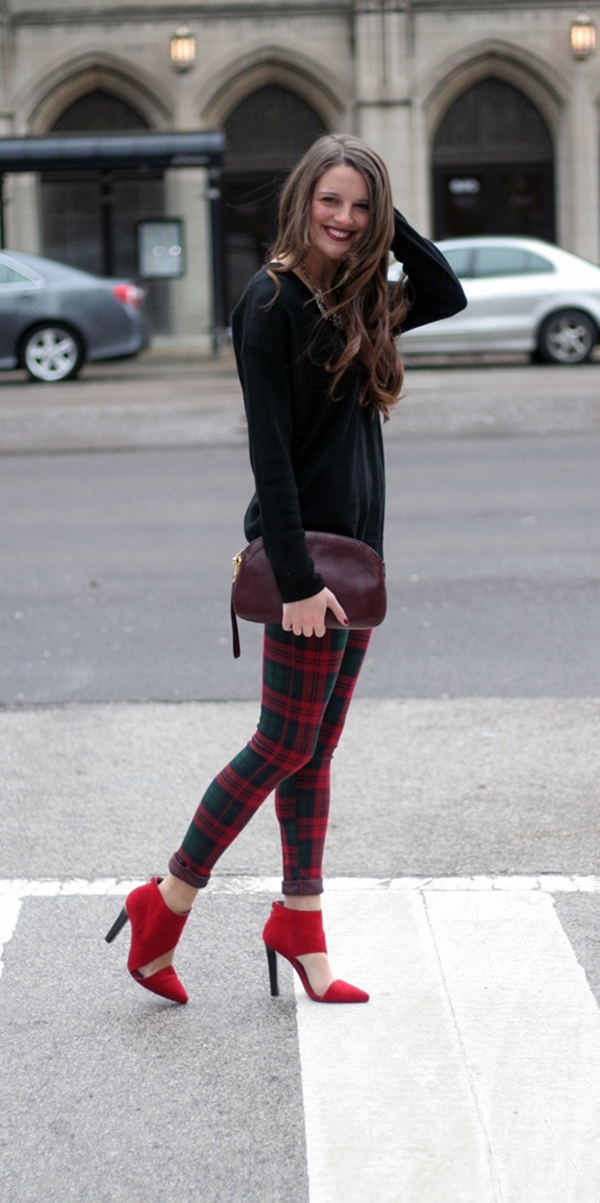 Unboring Plaid Pant Outfits to Try in 2018 - Fashionre