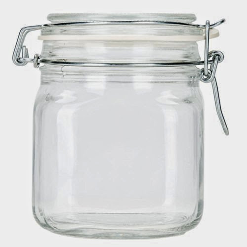  Garden Jar With Clamp Lid 25.25 Oz