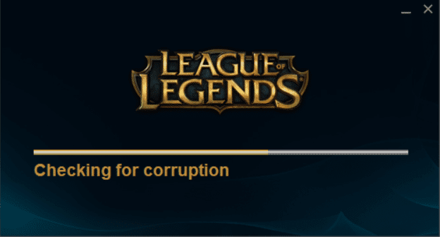 League of Legends comprobando si hay corrupción