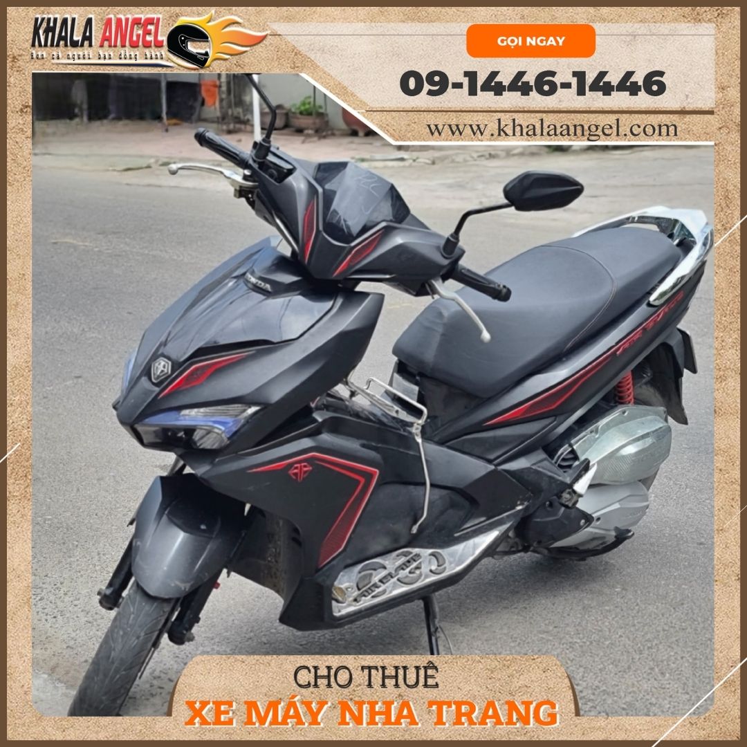 Honda Airblade 2019  Đen Đỏ